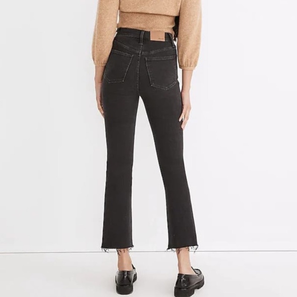 MADEWELL CALI-DEMI BOOT BLACK JEANS